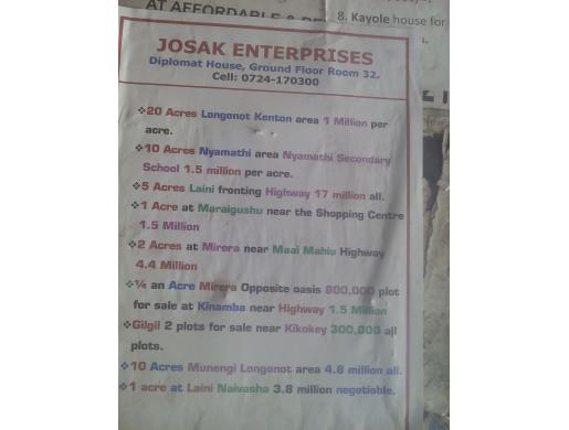 Josak enterprises, Naivasha -  Kenya