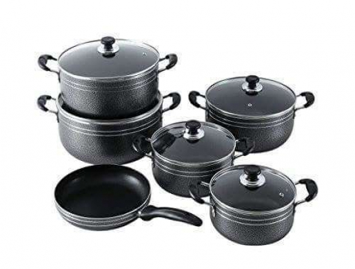 11 Pieces Non Stick Set, Seeman  - Jefroh Home Interiors , Nairobi -  Kenya