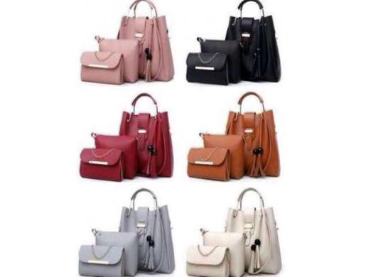 3 Piece Leather Handbags , Nairobi -  Kenya