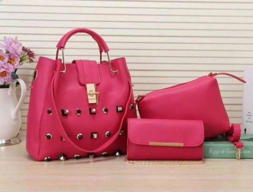 3 Piece Leather Handbags, Nairobi -  Kenya