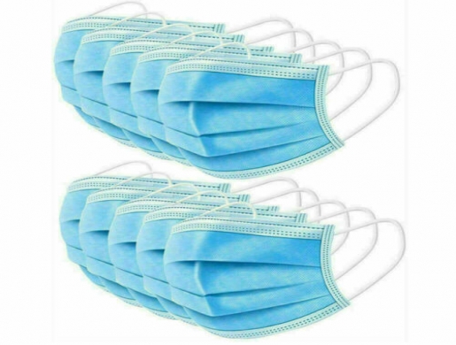 3 Ply Earloop Mouth Cover Face Mask Medical Surgical Dental Disposable , Bel Air -  Mauritius