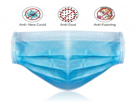 Disposable Face Mask – 3 Ply Medical Masks with Comfortable Earloop, Montagne Blanche -  Mauritius