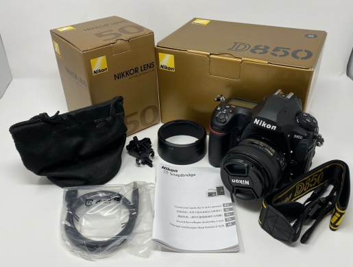 Nikon D850 45.7MP FX Digital SLR Camera With Nikkor 50mm f/1.4G Lens , Nairobi -  Kenya