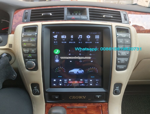 TOYOTA Crown vertical Tesla Android radio GPS navigation, Krems -  Algeria