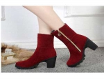 Foldable High Heel Booties